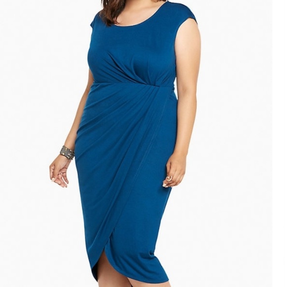 torrid Dresses & Skirts - TULIP JERSEY MIDI DRESS